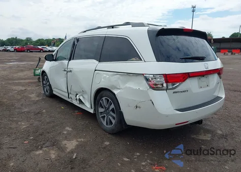2015 Honda Odyssey Touring/Touring Elite from USA, damaged, VIN 5FNRL5H91FB063360